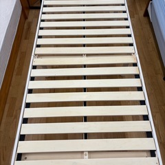 ジモティー特別価格🉐 N1220★シングルベッド★ベッド★幅980mmの画像