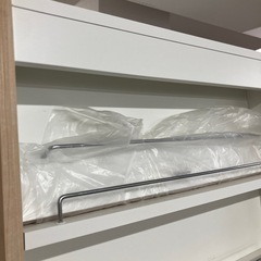 石2512-194 すき間収納ラック キャスター付き キズ・汚れありの画像