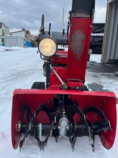 交換もＯＫ! 除雪機　ホンダＨＳ６６０