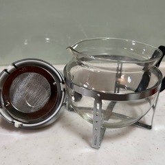 ティーセット　ガラス製　の画像