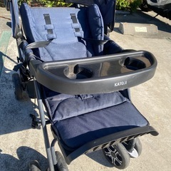 KATOJI 二人乗りベビーカーの画像