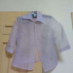 パーティードレス　ロング丈　ビロード素材　パープル　13-15号の画像