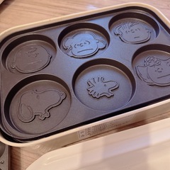BRUNO コンパクトホットプレート BOE070 スヌーピーの画像