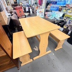 USED　ダイニング3点セットの画像