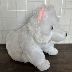 《美品》真っ白サモエドぬいぐるみの画像
