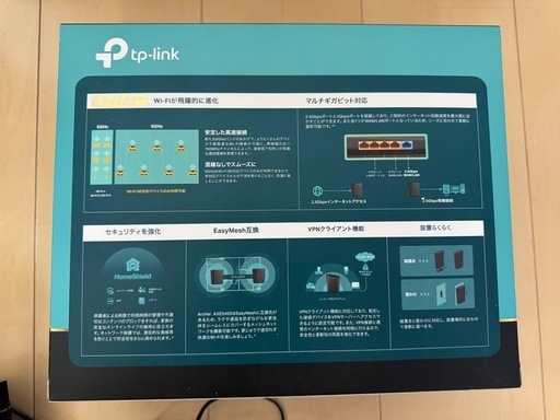 TP-Link Archer AXE 5400 Wi-Fi 6Eルーター