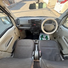 絶好調⭐︎27年エブリィバン⭐︎走行11万㌔！オートマ！LEDヘッドライト 4ナンバー貨物！バックモニター付⭐︎おまけでミラードラレコ つけます⭐︎の画像