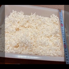 ふわりeco床｜再生紙使用・ハムスターなど小動物用ふかふか床材の画像