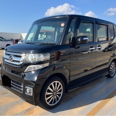 H27年後期型　N BOX カスタムターボ　車検付き　オプション多数の画像