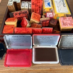 お正月用など、ハンコセット差し上げます。の画像