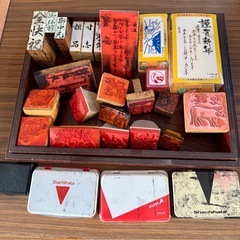 お正月用など、ハンコセット差し上げます。の画像