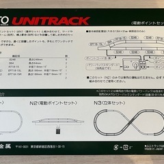 KATO UNTRACK N2 電動ポイントセットの画像