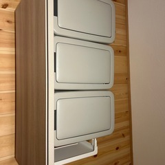 タカラスタンダード/ダストワゴン/ごみ箱収納/目隠し分別ワゴンの画像