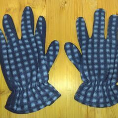 手袋　マフラー　フリース①の画像