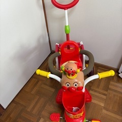 アンパンマンの三輪車　ほぼ新品の画像