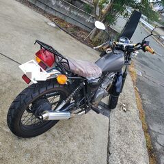 福岡　旧車！グラストラッカー　ビックボーイ！シート新品！タイヤ太バリバリ目VOLTY！自賠８年ロング！キックつき！の画像