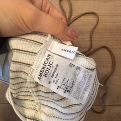 パット付きキャミソールの画像