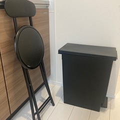 30Lゴミ箱ブラックの画像