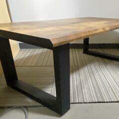 M616 Lefurni リファニ 枯木風センターテーブル ローテーブル ヴィンテージ風 の画像