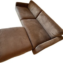 [高級美品]　CRASH GATEのフリートソファ　３人がけの画像