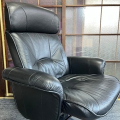 チェアワークス　本革　椅子　ソファ　リクライニングの画像