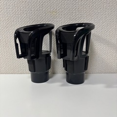 ドリンクホルダー2個セット INスムーズスマホホルダー ブラック槌屋　ヤック ツチヤヤック 車内用品  の画像