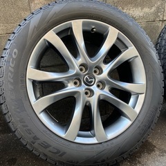 マツダ純正19インチホイール スタッドレスタイヤ
の画像