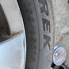 軽用アルミ＋サマータイヤ　　の画像