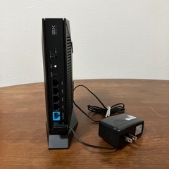 ELECOM Wi-Fi 6 ルーター WRC-X3200GST3-B（ACアダプター付き）の画像