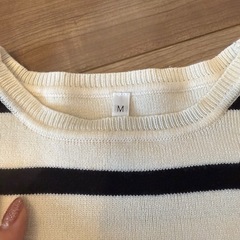 ボーダーシャツ ほぼ新品の画像