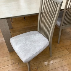 ダイニング3点セット テーブルVEINWOOD セラミック天板の画像