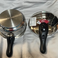 圧力鍋 ステンレススチール製の画像