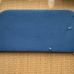 IKEA   イケア　ソファ　2人掛け　ブルー系　GLOSTADの画像