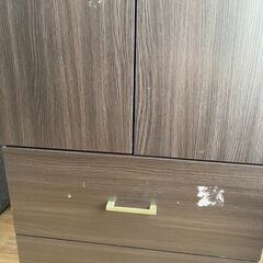 【値引き交渉OK】ワードローブ　ニトリ　クローネ1860 DBRの画像