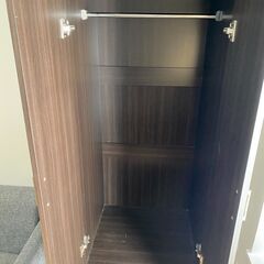 【値引き交渉OK】ワードローブ　ニトリ　クローネ1860 DBRの画像