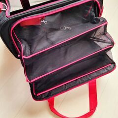 キャリーケージ 　収縮キャリー　キャンプ　ゲージ 8kgまで可　の画像