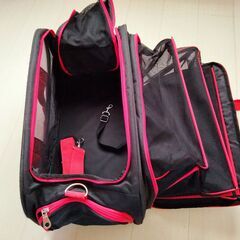 キャリーケージ 　収縮キャリー　キャンプ　ゲージ 8kgまで可　の画像