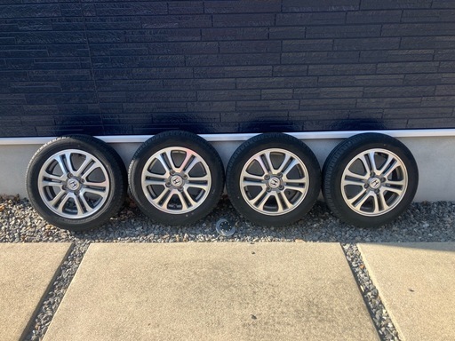値下げしました。ホンダ純正アルミホイール&タイヤセット