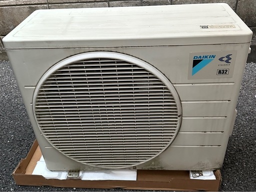 池袋より 美品 ダイキン AN22VEBKS-W AR22VEBKS 冷暖房 110V 50/60HZ 600W 2018年製 