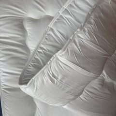 【値下げ可】ニトリ ダブル敷布団 未使用（開封済み）の画像