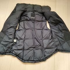 美品　RING ブラック ダウンベスト (M)の画像