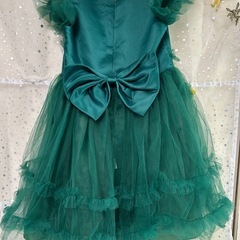 クリスマスツリー風ドレス☆130の画像