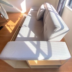 モダンデコ　2WAYソファ【お値下げ可能です。】 の画像