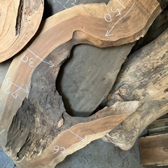 飾り　板　衝立　看板　ディスプレイ　
素材板　木　銘木　ケヤキ　木の根の画像