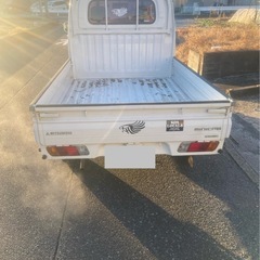 三菱　軽トラ車検2年付！低走行車両48000km 乗って帰れますの画像
