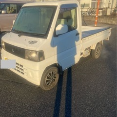 三菱　軽トラ車検2年付！低走行車両48000km 乗って帰れますの画像