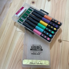‼️美品‼️学校用彫刻刀セットの画像