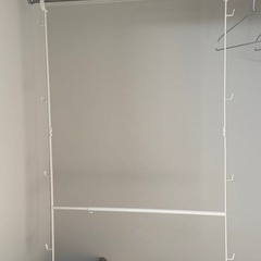 山崎実業 伸縮収納力アップ2段ハンガー スマート smart ホワイト の画像