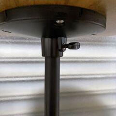 312 サイドテーブル   高さ調節可 丸テーブル   高さ56～96cmの画像