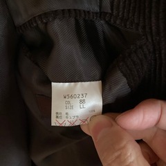 コーデュロイジャケットコートの画像